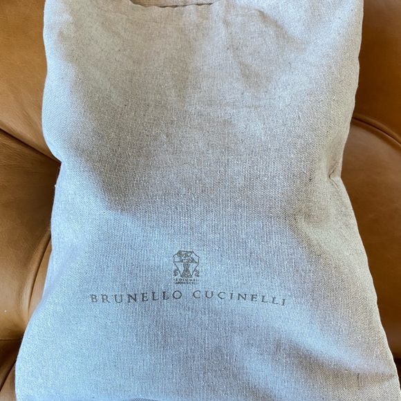 BRUNELLO CUCINELLI Bead-embellished suede clogs - Picture 13 of 13